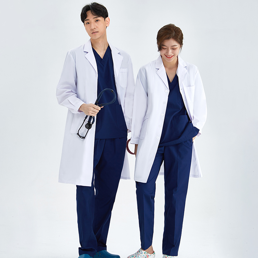 Medical Lab Hospital - Unisex White Coat Lab Coat Hospital