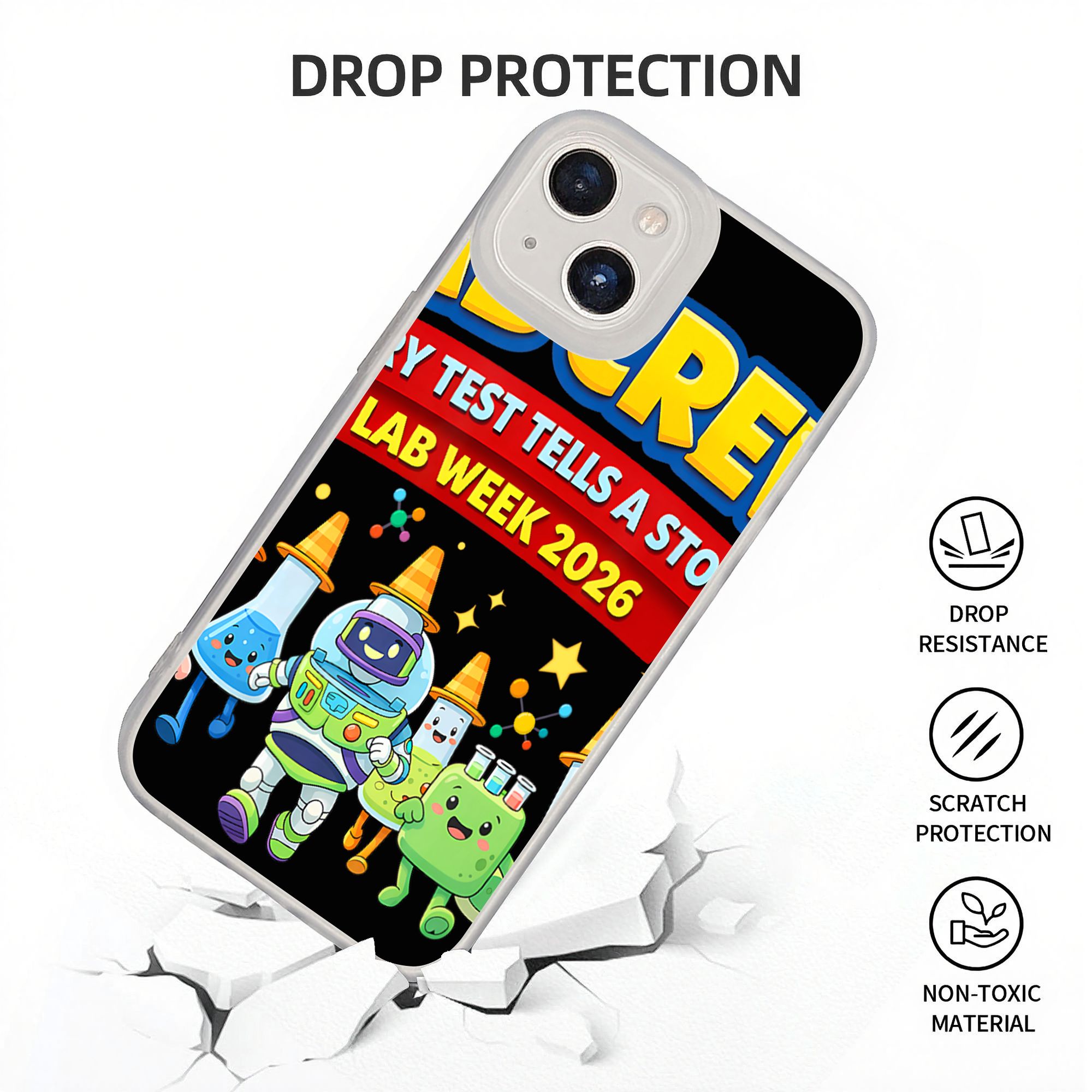 New Armor Bumper Shockproof La - Medical Lab Week ulasan dan harga