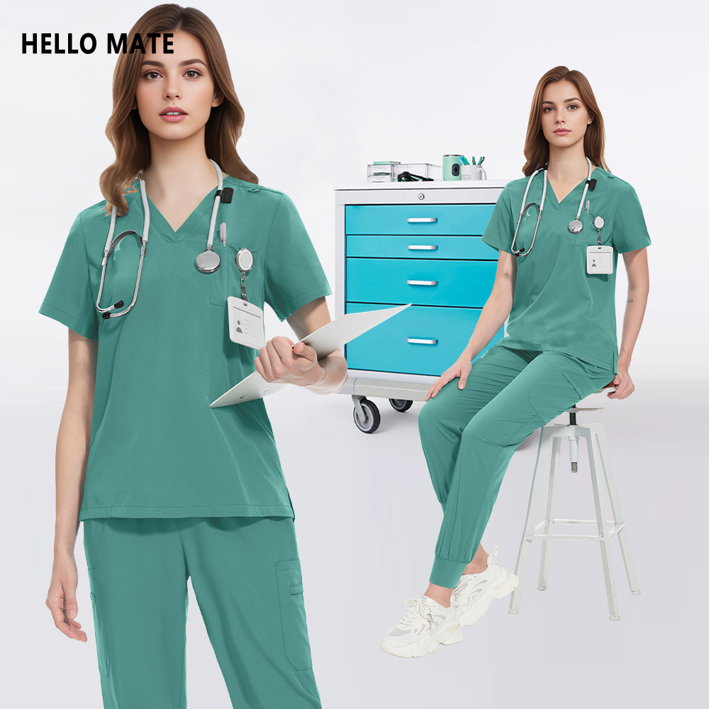 Multilcolors Women Scrubs Set  - Medical Lab Hospital ulasan dan harga