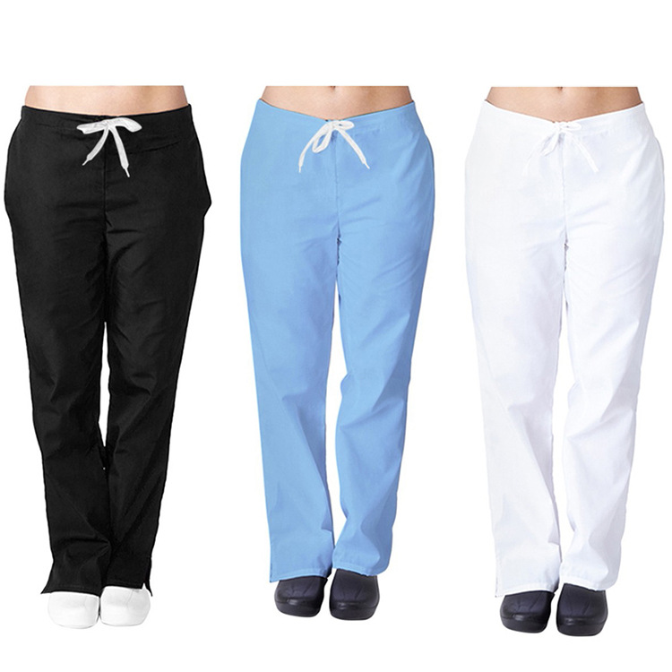 Solid Color Nurse Bottoms Medi - Medical Lab Hospital ulasan dan harga