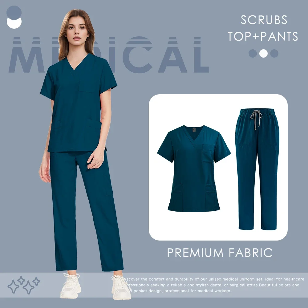 Hospital Clinical Workwear Den - Medical Lab Hospital ulasan dan harga