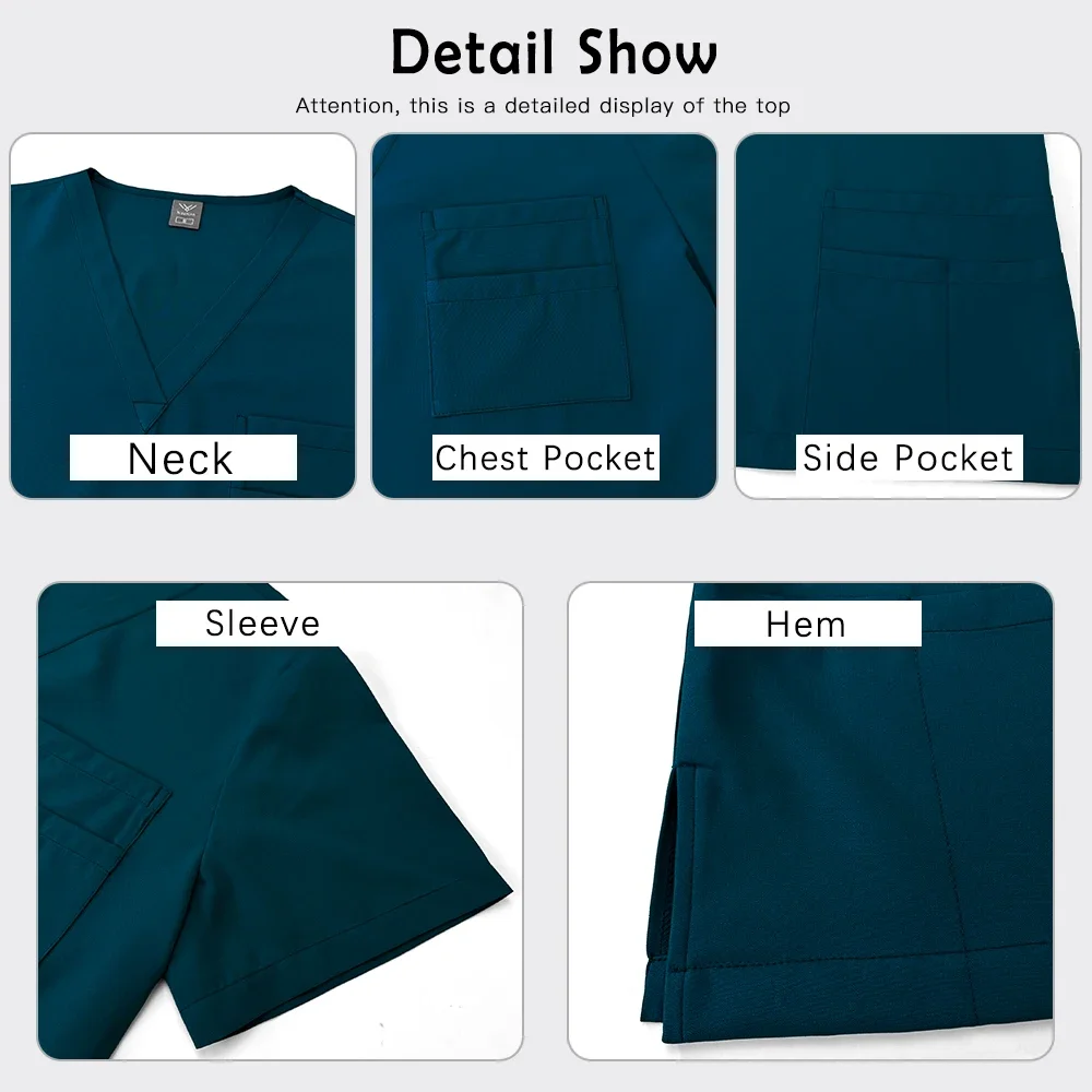 Hospital Clinical Workwear Den - Medical Lab Hospital ulasan dan harga