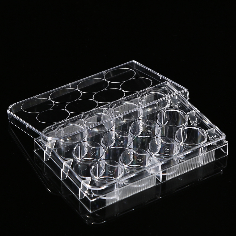5Pcs Polystyrene 12 Well Petri - Medical Lab Supplies ulasan dan harga