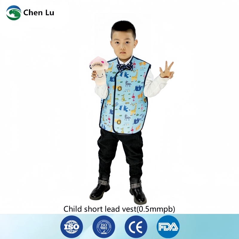 0.5mmpb Kids Short Lead Vest V - X Medical Lab ulasan dan harga