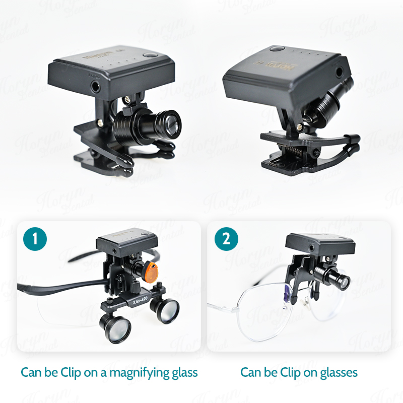 Dental 5W Wireless LED Headlig - Medical Lab ulasan dan harga