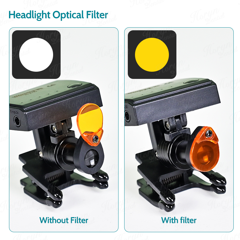 Dental 5W Wireless LED Headlig - Medical Lab ulasan dan harga