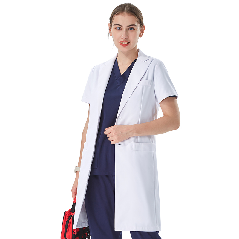 Thoughtful Lapel Collar White  - Medical Lab Hospital ulasan dan harga