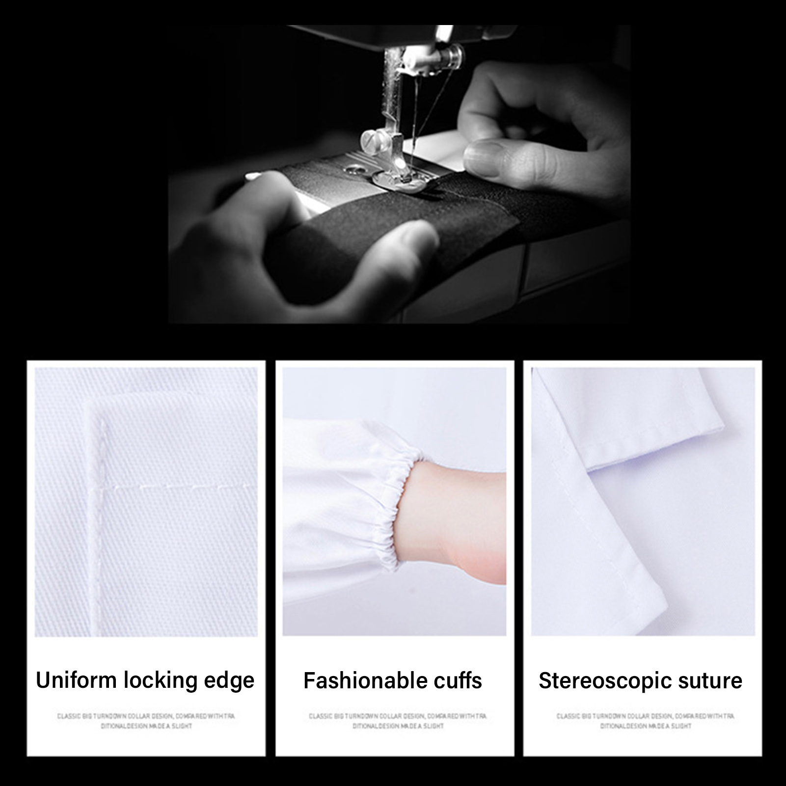 Medical Student White Lab Coat - Medical Lab Hospital ulasan dan harga
